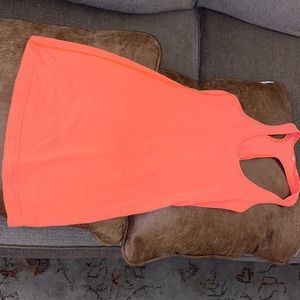 Orange lululemon tank